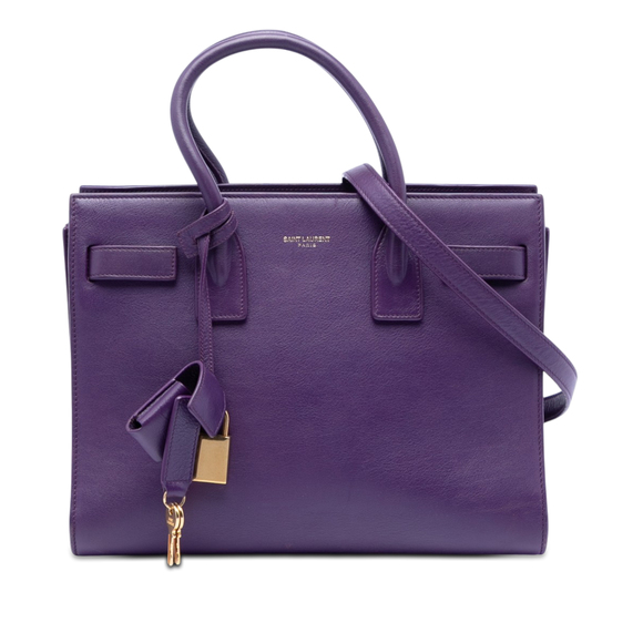 Saint Laurent Handbags - Pre-Loved Saint Laurent Baby Leather Sac De Jour Satchel